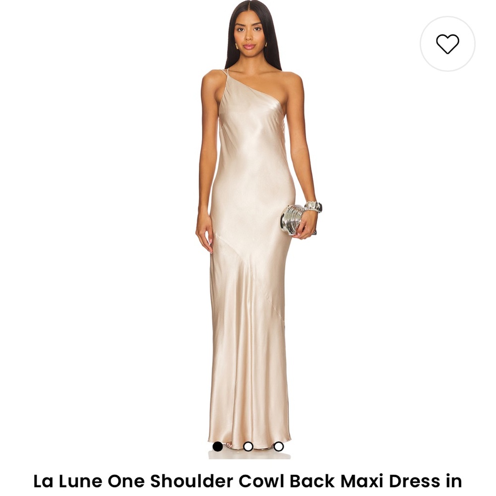 Shona Joy La Lune One Shoulder Cowl Back Maxi Dress